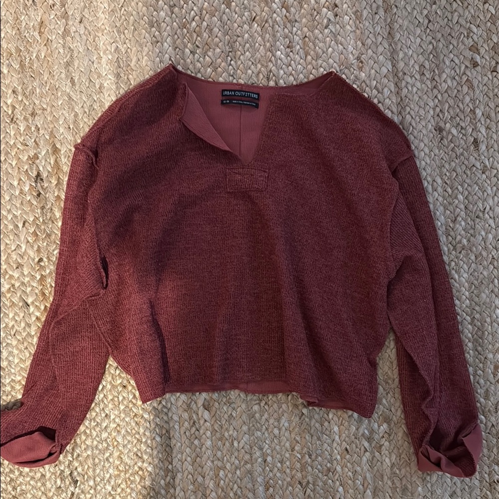 Urban Outfitters Maroon Sweater